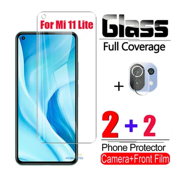 Screenprotector Už Xiaomi Mi 11 Lite Stiklas Išmaniojo telefono Ekraną Raštas Dėl Xiomi Mi 11 Lite 11lite Mi11 5G Stiklas Grūdintas Filmas