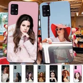Seksuali dainininkė, modelis Lana Del Rey Telefono dėklas Samsung Galaxy A7 8 2018 6 8 Plius A9 2018 A10 20 30 40 50 70