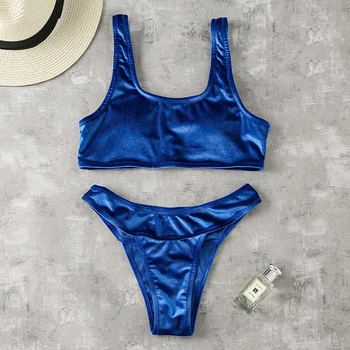 Seksualus, Moterų Bikini 2021 Vientisų maudymosi kostiumėlį Moterų maudymosi Kostiumėliai, Dviejų dalių Bikini Komplektas Paplūdimio Drabužiai Maudymosi Kostiumą, Vasarą Bather Biquini