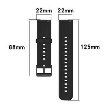 Silikono Dirželis Umidigi Uwatch 2S 3S/Urun S Uwatch2 Smartwatch Watchband sporto band apyrankę wristbelt pakeisti priedus