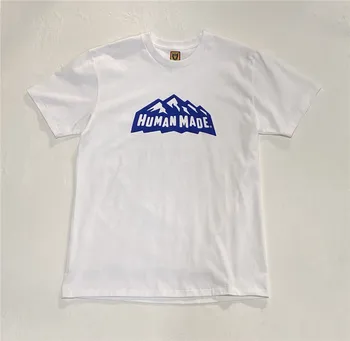 Sniego Kalnų ŽMOGAUS PAGAMINTI marškinėliai Vyrams, Moterims, Viršuje Tees Riedlentė t-shirt harajuku vyrų drabužiai.