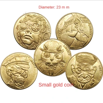 Svetimų Amerikos Morgan maži, aukso monetos užsakymą sidabro monetos, antikvariniai kolekcija