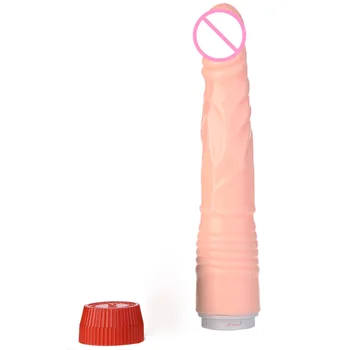Tikroviškas Dildo Lankstus Varpos Tekstūra Veleno Suaugusiųjų Produkto Sekso Žaislas, skirtas Moterų Masturbaciją, Vibratorius Klitorio Stimuliatorius