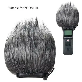Triukšmo Slopinimas Stereo Lengva Įdiegti Vėjo Lauko Mikrofonas Praktinių Dulkėms Priedai Viršutinė Zoom H1 H5 H6