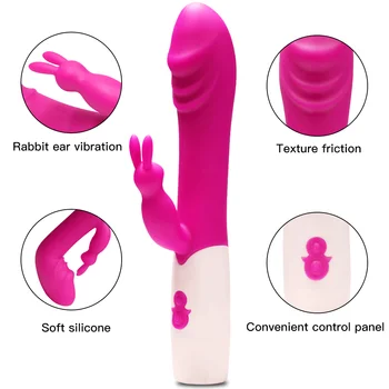 Tvirtas Vibratorius, Sekso Žaislai Moterims, G-Spot Rabbit Vibratorius Klitorio Stimuliatorius Dildo Moterų Masturbacija Makšties Massager Sextoy