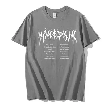 Unikalus Maneskin Vasaros Atostogų Grafiti Stiliaus Vyrų/Moterų Atsitiktinis marškinėliai Naujovė Gatvės Hip-Hop Mados Visas rungtynes Spausdinti Streetwear