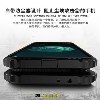 Už Xiaomi Mi 9 8 10T Pro Lite CC9 E Atveju Hibridas Šarvai Sunku Telefonas atsparus smūgiams Šarvai Atvejais Xiaomi Mi-10 Pastaba lite Dangtis