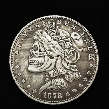 Valkata Nikelio 1878 m. JAV Morgan Doleris euro Monetos Ukrainos Tsrs Medalis Albumą, Monetų Kolekcionieriams monedas Linksmų Kalėdų Dovanos