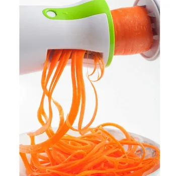 Virtuvės Reikmenys Daržovių Peilis Nešiojamų Spiralizer Nešiojamą Spiralizer Skustukas Spiralės Slicer už Bulvė Cukinija Spageti