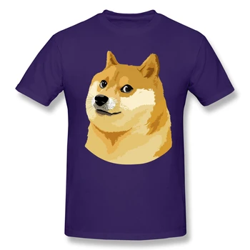 Vyrų Drabužiai Dogecoin T-Shirt Doge Mados Trumpas Rankovės