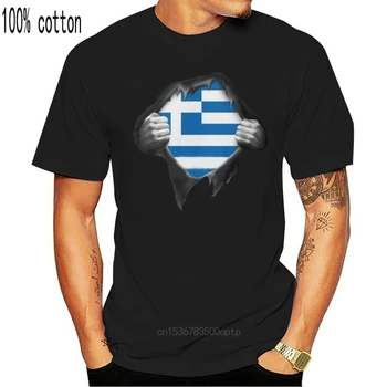 Vyrų marškinėlius Graikijos Vėliavos. Didžiuojamės, graikų Marškinėliai moterims T-Shirt tees viršų