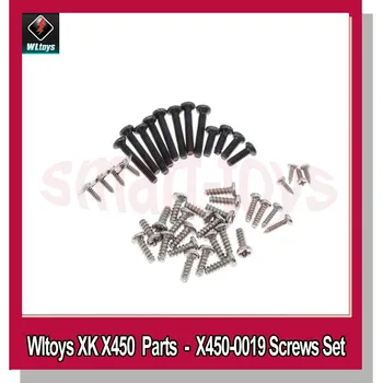 WLtoys XK X450 Varžtai Nustatyti Originalų X450.0019 Varžtas Wltoys X450 Fiksuoto Sparno RC Lėktuvo Dalys