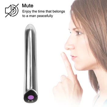 10 Dažnio USB Mokestis Klitorio Stimuliatorius Galingas Vibratorius Kulka Moterų Masturbator Makšties G Spot Sekso Žaislai Moterims
