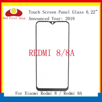 10vnt Priekiniai Išorinio Ekrano Stiklo Lęšio Pakeitimo Touch Ekranas Xiaomi Redmi 8 Redmi 8A