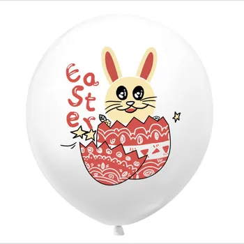 12-Colių Guminių Balionų Rinkinys Animacinių Filmų Bunny Easter Šalis Dekoro Prekes