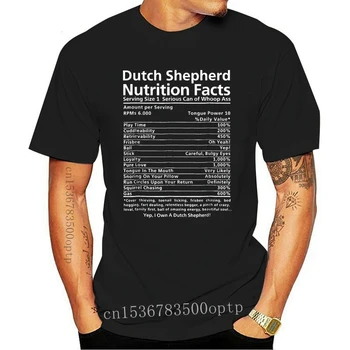 2020 Naują Atvykimo Vyrų Mados olandų Aviganis Marškinėliai | Juokingas Mitybos Faktus T-Shirt Juokinga Tees Trumpas Vyrai
