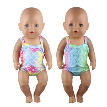 2021 Naujas puikus Mados Bikini drabužiai Tinka 43 cm Baby Doll 17inch Atgimsta Lėlės Priedai