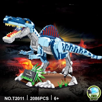 2021 Naujas Spinosaurus Tyrannosaurus Kūrimo Bloką, Žaislų, Dovanų Juros periodo Pasaulyje Dinozaurų mėgėjams Žaislų Kolekcija