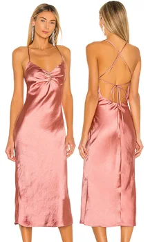 2021 Vasaros Naują Stilių Moterų Suknelė Seksualus Backless Elegantiškas Klubas Šalis Suknelė Suspender Suknelė