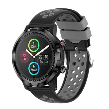 22mm Silikono Watchband už Xiaomi Haylou RT LS05S Dirželis Smartwatch Apyrankę Sporto Pakeitimo Apyrankė correa