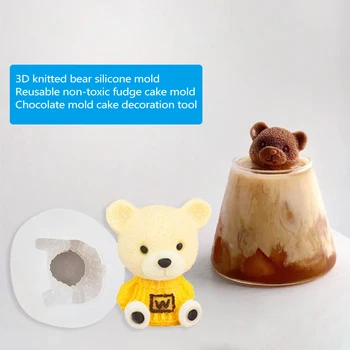 3D Žaislas Bowknot Padengti Silikono Formos Minkštas Pyragas Sienos Formų Šokolado Liejimo formos Tortas Dekoravimo Įrankiai, Virtuvės Kepimo Priedai