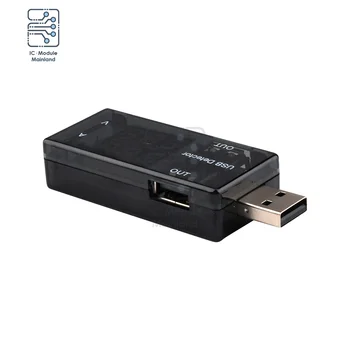 3V 7.5 V, USB Kroviklis Gydytojas Dabartinis Įtampos Testeris Detektorius Baterija Voltmeter Ammeter Jokių Papildomų Maitinimo Raudona-Mėlyna Telefono