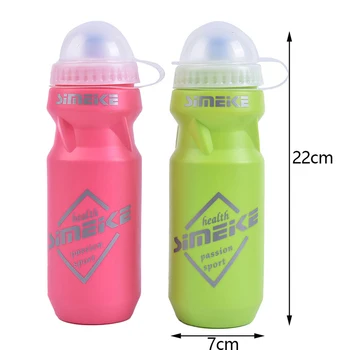 500ML Kalnų Dviratį Dviratį Dviračiu Vandens Gėrimo Butelio Laikiklį Narve Lauko Sporto Plastikiniai Nešiojami Virdulys Vandens Butelis Drinkware