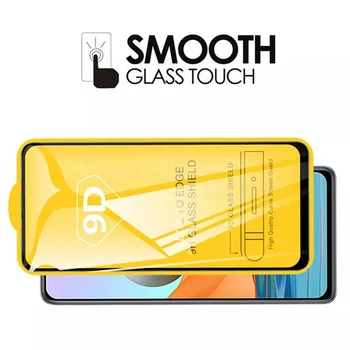 9D Apsaugos Stiklo Xiaomi Poco X3 Pro NFC F3 M3 F2 Ekrano apsaugos Redmi Pastaba 10 9 8 Pro 