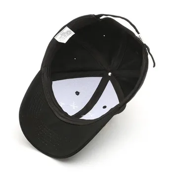 Atsitiktinis Unisex Skrybėlės Moterų Mados Pop Šypsena Siuvinėjimo Suaugusiųjų Beisbolo Kepurės, Lauko Sporto Gegužinė Laisvalaikio Naujovė Bžūp YD0006
