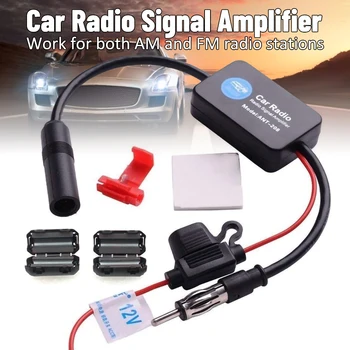Automobilio Stereo FM&AM Radijo Signalo Antena, Antenos Signalo Stiprintuvą Universalus Auto Automobilio Radiją FM Antenos Signalo Stiprintuvas Transporto priemonės