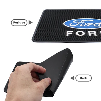 Automobilių Anti-Slip Pad Mat prietaisų Skydelio Telefono Turėtojas Silikagelio neslidus Kilimėlis Ford Focus 2 3 4 MK1 MK2 3 