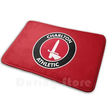 Charlton Athletic Logotipą, Patogiai, Nuo Durų Kilimėlio Kilimas Kilimas, Pagalvėlė Charlton Athletic City, Jungtinės Futbolo Anglų
