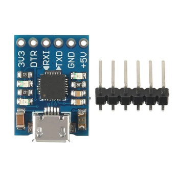 CP2102 MICRO USB UART TTL Modulis 6Pin Serial Konverteris UART STC Pakeisti FT232 NAUJA arduino
