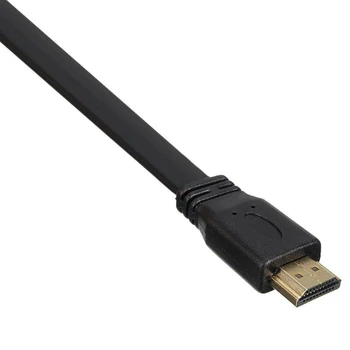 Didelės Spartos Vyrų Vyrų Prijunkite HDMI suderinamus Plokščio Kabelio Laido PS3 Audio Video AV HDTV