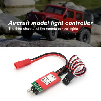 E Tipo LED Lempą, šviesų Jungiklio Skydelis Sistemos įjungimas/Išjungimas 3CH RC Automobilių Transporto priemonė Automobilio Modelį Priedai