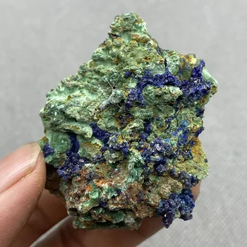 Gamtos azurite mineralinių kristalų (lcd) espécime da província de anhui, kinija
