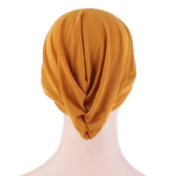 Hijab šalikas turbaną Kepurės musulmonų skarelė Apsauga nuo Saulės, Kepuraitė moterims medvilnės Musulmonų Daugiafunkcinis Turbaną foulard femme musulman
