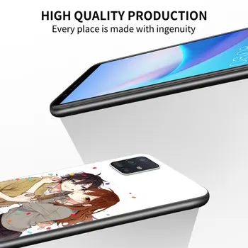 Horimiya Anime Telefono Dėklas Samsung Galaxy A51 A71 A21s A31 A41 A11 A01 A91 A42 A12 A52 A72 Soft Shell Padengti Coque Fundas Rubisafe