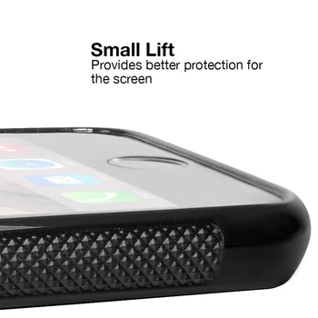 Iretmis 5 5S SE 6 6S TPU Silikono Guma telefono case cover for iPhone 7 8 plus X Xs 11 Pro Max XR Liepsnos su Raudonos Fone