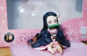 Karšto Anime Demon Slayer: Kimetsu Nr. Yaiba Tomioka Giyuu Cosplay Cute lėlės Modelis, žaislai, Dovanos