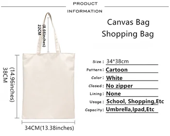 Katė pirkinių krepšys, rankinė, pakartotinai perdirbti shopper bag eco medvilnės maišelis maišelis cabas audinio reciclaje shoping maišeliu tissu