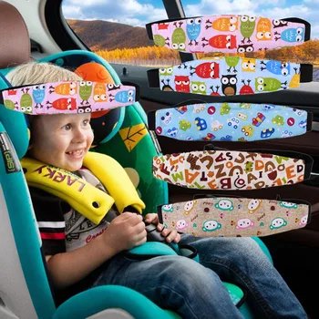 Kūdikiams, Kūdikių Automobilio Sėdynės Galvos Atramos Vaikų Diržo Tvirtinimo Diržas Reguliuojamas Berniukas Mergaitė Playpens Miego Positioner Kūdikių Saugos Pagalvės