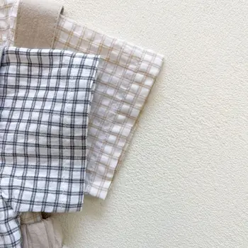 Kūdikių vasaros trumparankoviai marškinėliai + chalatas nustatyti berniuko drabužių rinkinys baby girl drabužiai