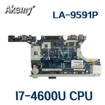 LA-9591P Nešiojamojo kompiuterio motininė plokštė, Skirti DELL Latitude E7440 originalus mainboard I7-4600U