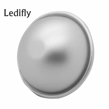 Ledifly 2 Vnt Karšto Pardavimo 3D Aliuminio Lydinio Ball Sferoje, Vonia Bomba Pelėsių Torto Kepimo Pyragai, bandelės, Pelėsių 4,5 x 2cm 5.5 x 2.5 cm, 6,5 x 3cm