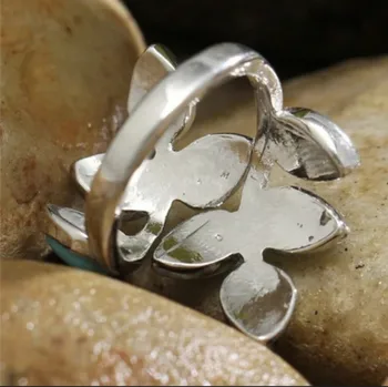 Milangirl Mados Paprasta Atidaryti Dizaino Lapų Žiedas Asmenybės Vestuviniai Žiedai Moterims, Moteriška Žalia lapų Žiedų Moteris Papuošalai