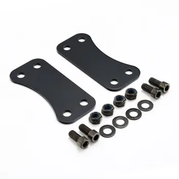 Motorcycle Black Front Fender Risers Lift Brackets For Harley Touring 21