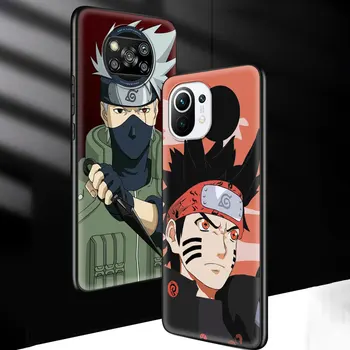 N-Naruto Anime Silikoninis Telefono dėklas, Skirtas Xiaomi Mi 11 Ultra 11i 10S 10T Pro Poco F3 10 Pastaba Lite 5G Celular Padengti Coque