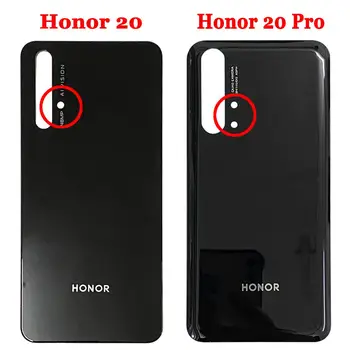 Naujas Originalus Už Huawei Honor 20/20 Pro Baterijos Dangtelis Durys Atgal Būsto Galiniai Atveju Garbę 20/20 Pro Akumuliatoriaus Dangtelį, Durų Pakeitimo