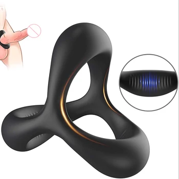 Naujas Silikoninis Varpos Žiedai Gaidys Žiedas Klitorio Stimuliacija Atidėti Ejakuliaciją Vyrų Masturbator Sekso Žaislų Pora Suaugusiųjų Sekso Produktas